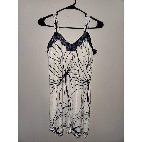 Soma Other - Soma Cool Nights Lace Trim Sleep Chemise Dress- Size Medium